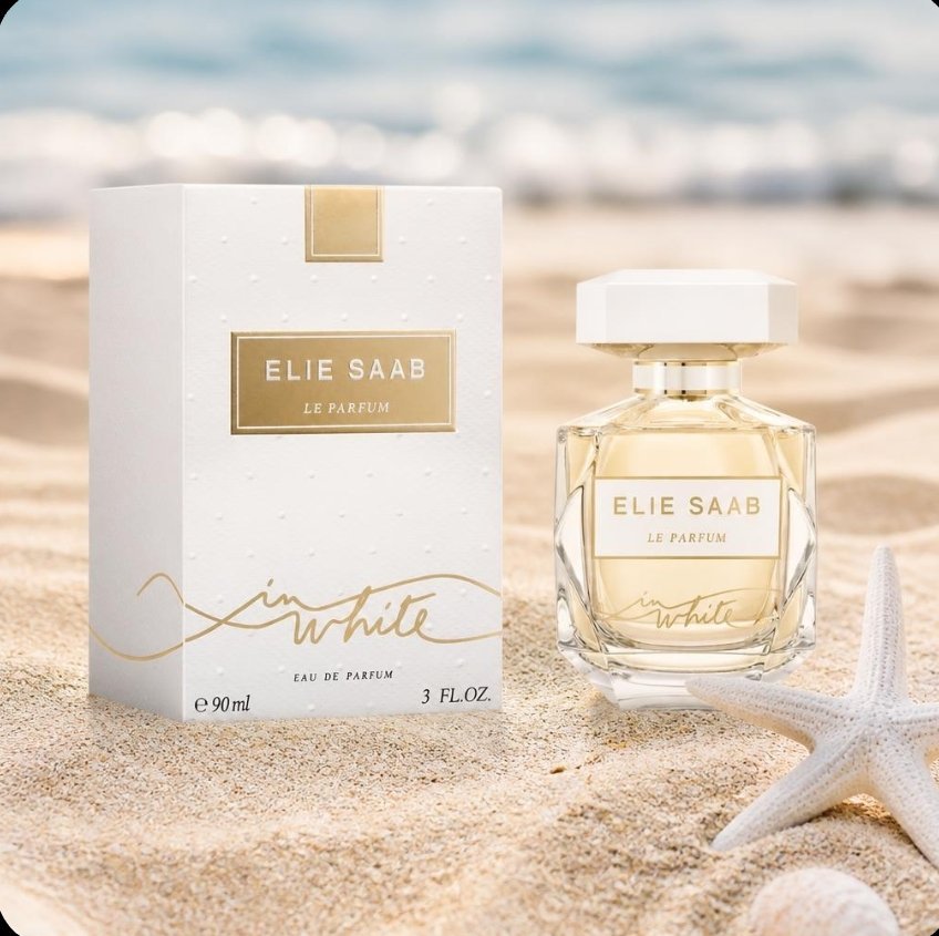 Elie Saab in white